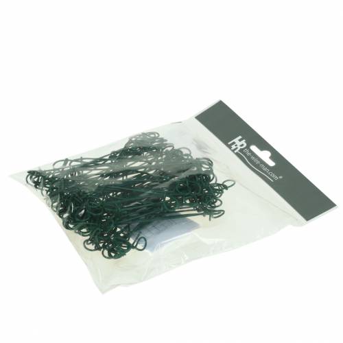 daiktų Akučių rišimo viela žalia 1mm x 120mm 100 vnt