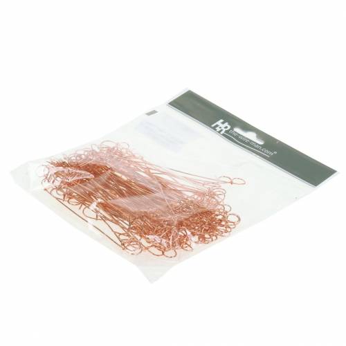 daiktų Akučių rišimo viela varinė 1mm x 120mm 100 vnt