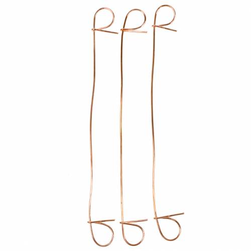 Akučių rišimo viela varinė 1mm x 120mm 100 vnt