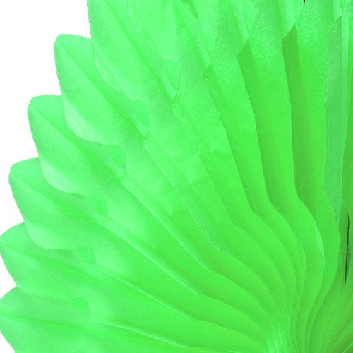 Floristik24 Korių popierinė gėlė žalia Ø40cm 4vnt