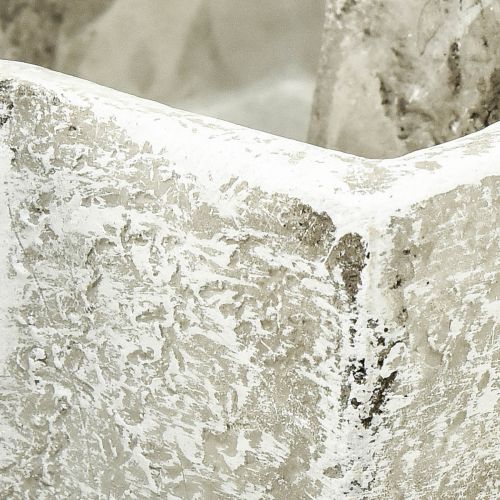 daiktų Augalinis skersinis betoninis atrodo augalo dubens kryžius 14,5x21x5cm