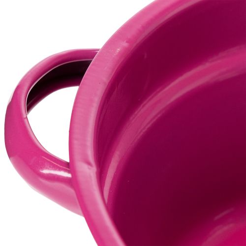 daiktų Metalinis vazonas, originalaus dizaino, skirtas rafinuotoms gyvenamosioms erdvėms ir stilingam dekorui, 17 cm, 3 dalys