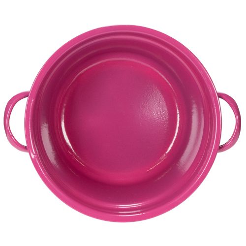 daiktų Metalinis vazonas, originalaus dizaino, skirtas rafinuotoms gyvenamosioms erdvėms ir stilingam dekorui, 17 cm, 3 dalys