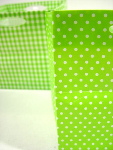 Floristik24 Plastikinis maišelis 10,5x10,5cm 16 vnt. žalias