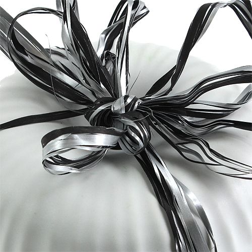 daiktų Raffia juostelė juoda sidabrinė dovanų juostelė dekoro juostelė 200m