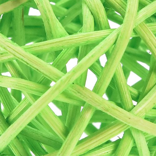 daiktų Rotango kamuoliukai stalo puošmena rotango žalia geltona oranžinė asorti Ø5cm 24 vnt.
