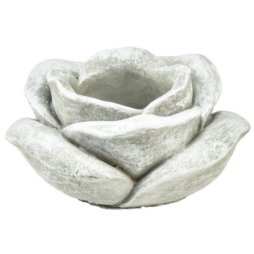 daiktų Rožių keramikos kapo dekoravimo stalo dekoravimo žvakidės didelė Ø17cm H9cm