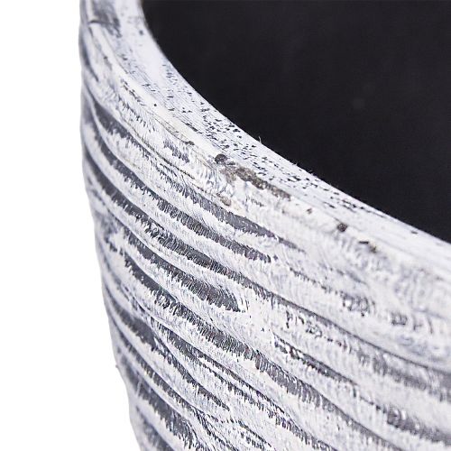 daiktų Dubuo apvalus sodinimo dubuo pilkai juodas Ø45cm H22,5cm