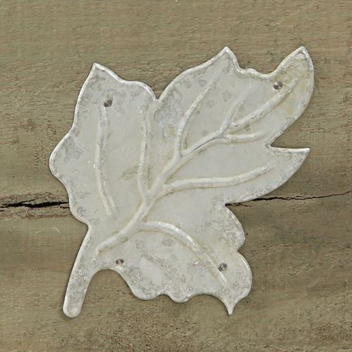 daiktų Shabby Chic medinė augalų dėžutė pilka 11×14,5×14 cm