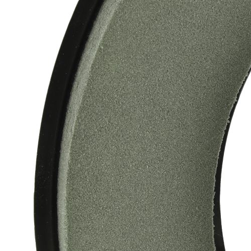 daiktų Gėlių putplasčio vainiko žiedas juodas Ø30cm 2 vnt