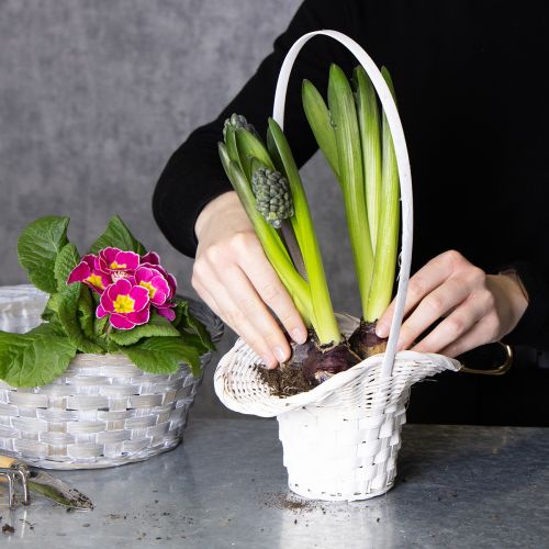 daiktų Gėlių ir žiedlapių barstymo krepšelis, 36 cm, 3 dalys