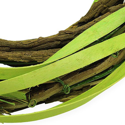 Floristik24 Gluosnių vainikas Ø25cm žalias