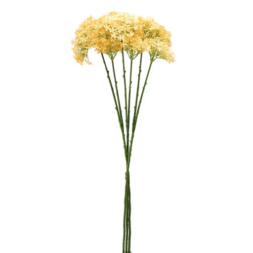 daiktų Dekoratyvinis svogūnas Wild Allium dirbtinis geltonas 70cm 3 vnt