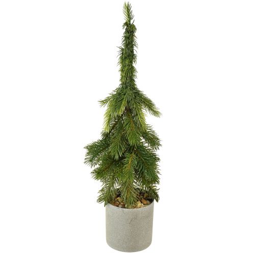 daiktų Dirbtinė eglutė žaliame vazone 55cm