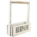 Floristik24 Augalų dėžutė su rankena vintažinė dėžutė &quot;Beer Break&quot; 30×9×10cm