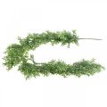 Floristik24 Dirbtinio augalo girlianda, buksmedžio ūselis, puošmena žalia L125cm