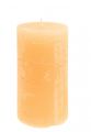Floristik24 Žvakės abrikosinės šviesios stulpinės žvakės 85×150mm 2vnt