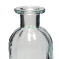 Floristik24 Butelių vaza stiklinė vaza aukšta Ø7,5cm H14cm