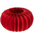 Floristik24 Popierinė dekoracija korio formos popierinis moliūgas apvalus modernus stalo papuošimas 24 cm 4 vnt.