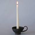 Floristik24 Antikvarinės išvaizdos žvakidės puodelis Ø10cm H7cm