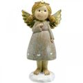 Floristik24 Advento puošmena, angelas sargas, kalėdinis angelas, angelo figūrėlė H24cm