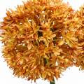 Floristik24 Dekoratyvinis svogūnas Allium dirbtinis apelsinas 70cm 3vnt