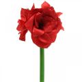 Floristik24 Amarilio raudona dirbtinio šilko gėlė su trimis žiedais H40cm