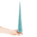 Dirbtinė Kalėdų eglutė, plona, su mediniu pagrindu, 40 cm | Floristik24.lt