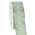 Floristik24 Dovanų juostelė su klasikiniu raštu kaspinams ir dekoracijoms, 40 mm x 15 m
