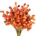 Floristik24 Oranžinių uogų kekė, 20 cm ilgio