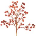 Floristik24 Dirbtinė uogų šakelė, tikroviška rudens dekoracija, 68 cm