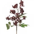 Floristik24 Uogų šakelė raudona dirbtinė rudens puošmena 85cm Dirbtinis augalas kaip tikras!