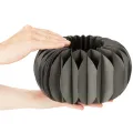 Korio popieriaus moliūgų dekoravimo žiedai 24 cm 4 vnt. | Floristik24.lt