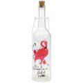Floristik24 Deco buteliukas LED flamingo 37,5cm šiltai baltas 2vnt
