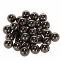 Floristik24 Dekoratyviniai karoliukai antracitinis metalas 14mm 35 vnt