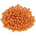 Floristik24 Dekoratyviniai oranžiniai karoliukai, 8 mm, 250 vnt.