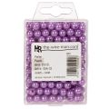 Dekoratyviniai karoliukai Ø8mm violetiniai 250 vnt. | Floristik24.lt