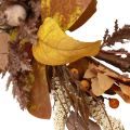 Floristik24 Dekoratyvinė girlianda rudens girlianda, augalų girlianda spalvinga rudens lapų puošmena 195cm