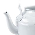 Floristik24 Dekoratyvinis arbatinukas metalinis virdulys baltas 27x20,5cm