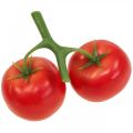 Floristik24 Deco pomidorų raudona maistinė manekeno pomidorų keptuvė L15cm