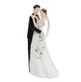 Floristik24 Dekoratyvinė vestuvių poros figūrėlė 10,5cm