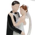 Floristik24 Dekoratyvinė vestuvių poros figūrėlė 10,5cm