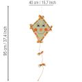 Dekoratyvinis drakonas su veiduku ir pakaba, rudens dekoracija, 40 cm, 2 dalys | Floristik24.lt
