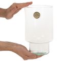 Stiklinis cilindrinis indas Eco Glass 25 cm | Floristik24.lt