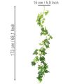 Dirbtinės gebenės girlianda kambario dekoravimui 173 cm | Floristik24.lt