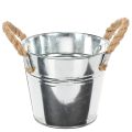Floristik24 Kibiras su virvinėmis rankenomis Ø14cm A12cm