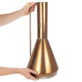 Elegantiška grindų vaza, vintažinio stiliaus, rytietiško stiliaus, vario spalvos metalinis dekoratyvinis ąsotis, Ø27cm, aukštis 58cm | Floristik24.lt