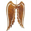 Floristik24 Angel wings metal deco kabykla patina dekoracija 19,5cm 3vnt