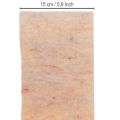 Veltinio juosta, dviejų spalvų puodkė, pagaminta iš vilnonio veltinio, oranžinė/įvairiaspalvė, 15 cm x 5 m | Floristik24.lt