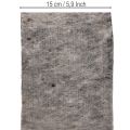 Dviejų spalvų veltinio vazono vyris, pilkas/juodas, 15 cm x 5 m | Floristik24.lt